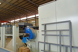 印度尼西亞石膏粉生產線制作完畢，驗收合格，收到客戶發貨通知我們就可以定柜發貨了。